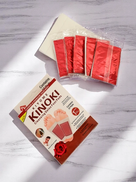 Patches détoxifiant pour les pieds DETOX KINOKI 10 pcs Rose