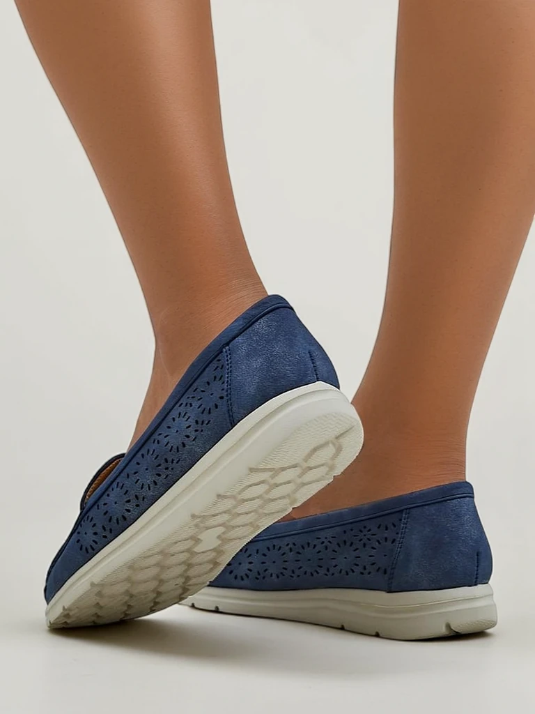 Mocassins perforés Royalfashion pour femmes Besset