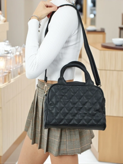 Petit sac à main pour femme en cuir écologique Laretta