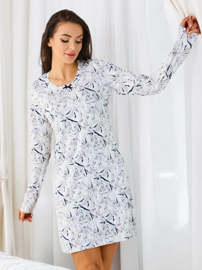 Chemise de nuit Royalfashion avec impression