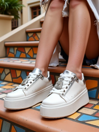 Royalfashion Baskets sportives pour femmes Kisoffi