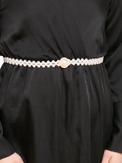 Ceinture élastique pour femmes avec perles