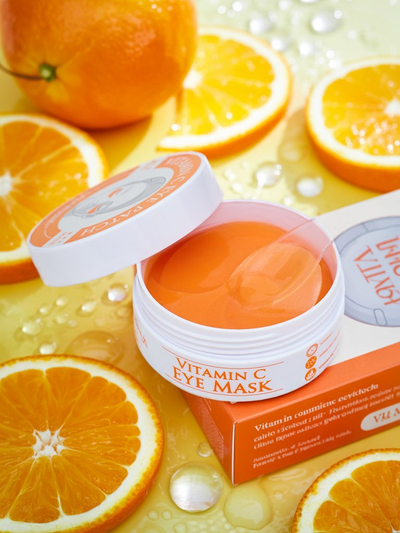 Patchs pour les yeux au collagène avec vitamine C 60 pcs.