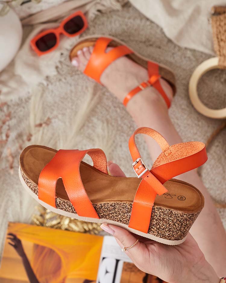 Royalfashion Sandales à talons Agretas pour femmes