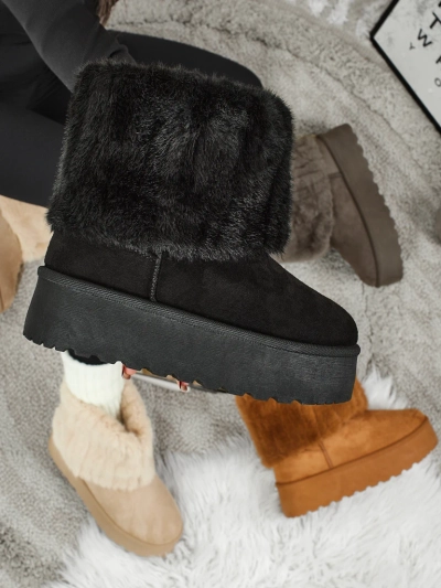 Bottes de neige pour femmes avec fourrure Irelle