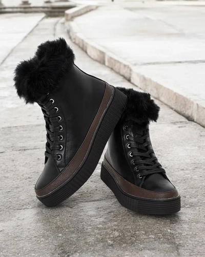 Royalfashion Bottes hautes pour femmes Rogeri