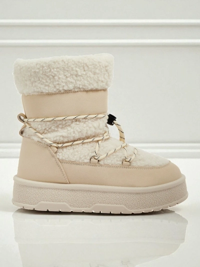 Bottes imitation bottes de neige pour femmes Quill Haven