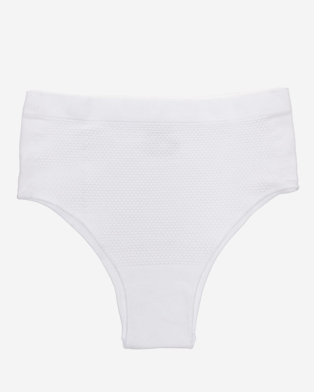 Culotte gainante blanche femme - Sous-vêtements