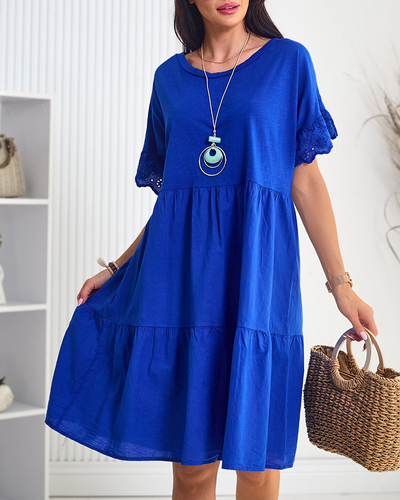 Royalfashion Robe oversize en coton pour femme