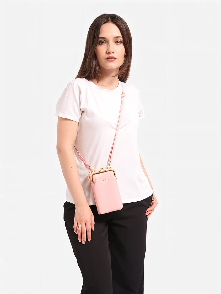 Royalfashion Sac à main portefeuille multifonctionnel avec bandoulière