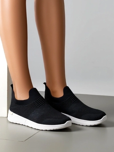 Chaussures de sport en tissu pour femmes Royalfashion à enfiler Satet