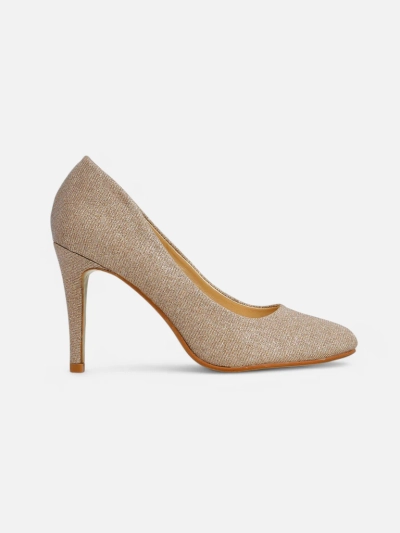 Chaussures à talons hauts pour femmes Royalfashion Glitter Enen