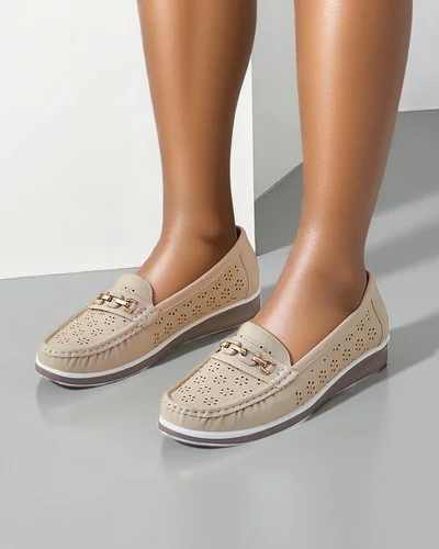 Mocassins perforés Royalfashion pour femmes Cerro