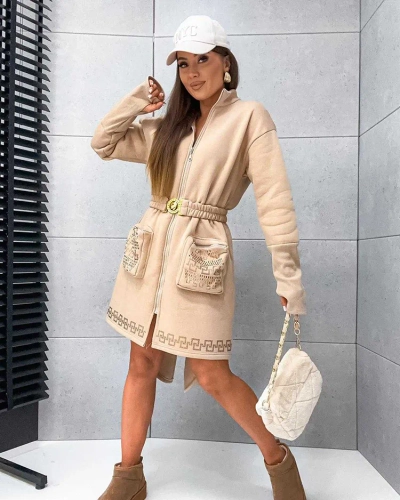 Robe mini femme Royalfashion dans le style d'une blouse
