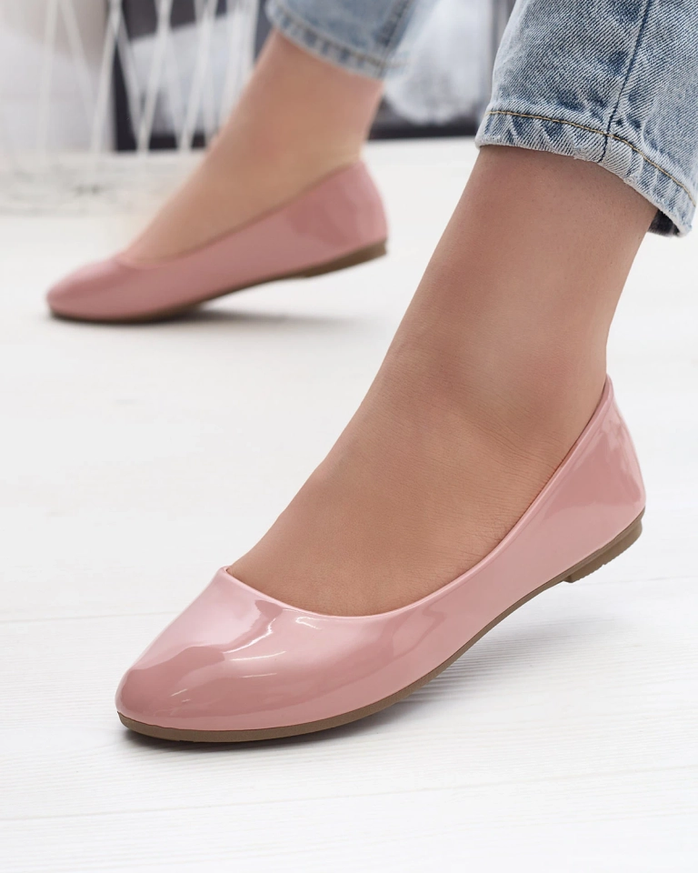 Rose Ballerines laquées pour femme Fama - Footwear