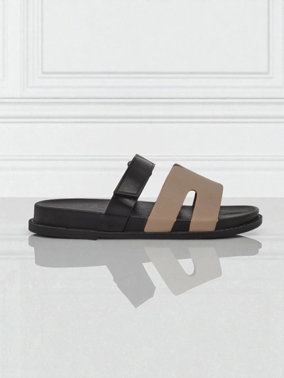Royalfashion Sandales en éco-cuir pour femmes FlexiComfi