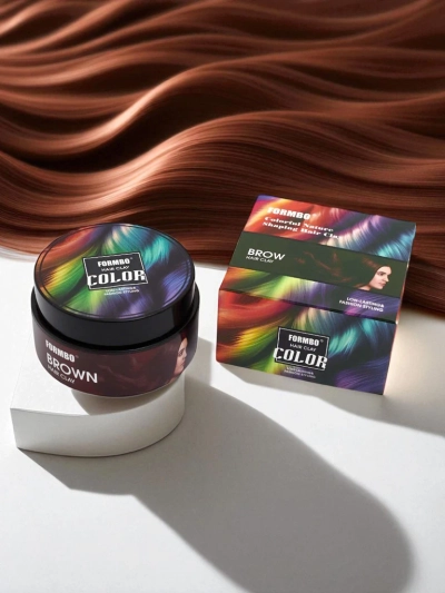 Aurelia Formbo Brown Hair Clay – argile coiffante pour cheveux dans une teinte chaude