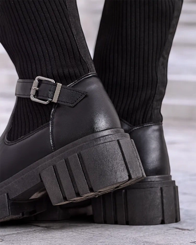 Bottes à enfiler pour femmes Royalfashion Bizirre