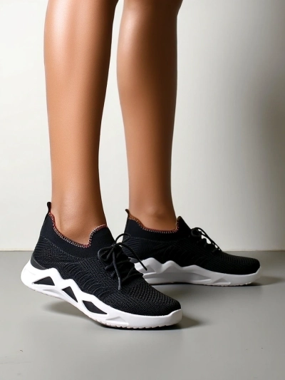 Chaussures de sport en tissu slip-on pour femmes Royalfashion Terrifa