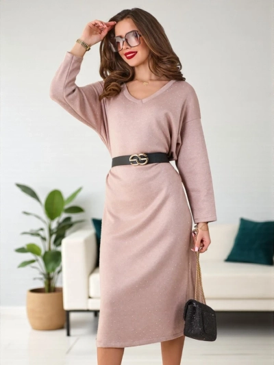 Robe tricotée Royalfashion pour femmes
