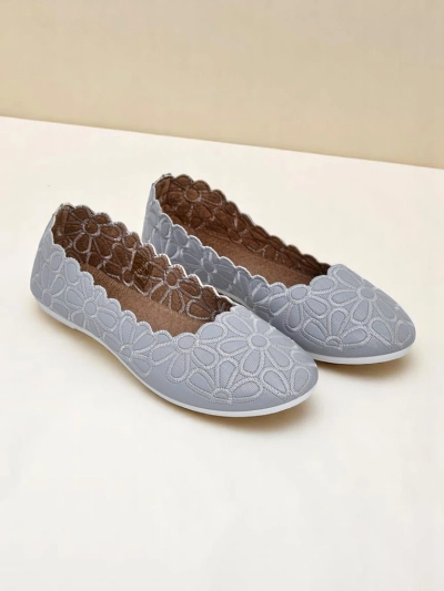 Royalfashion Ballerines florales pour femmes Magerro