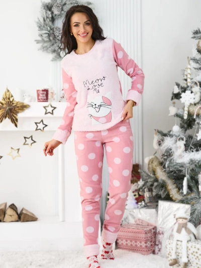 Pyjamas Royalfashion pour femmes avec un chaton