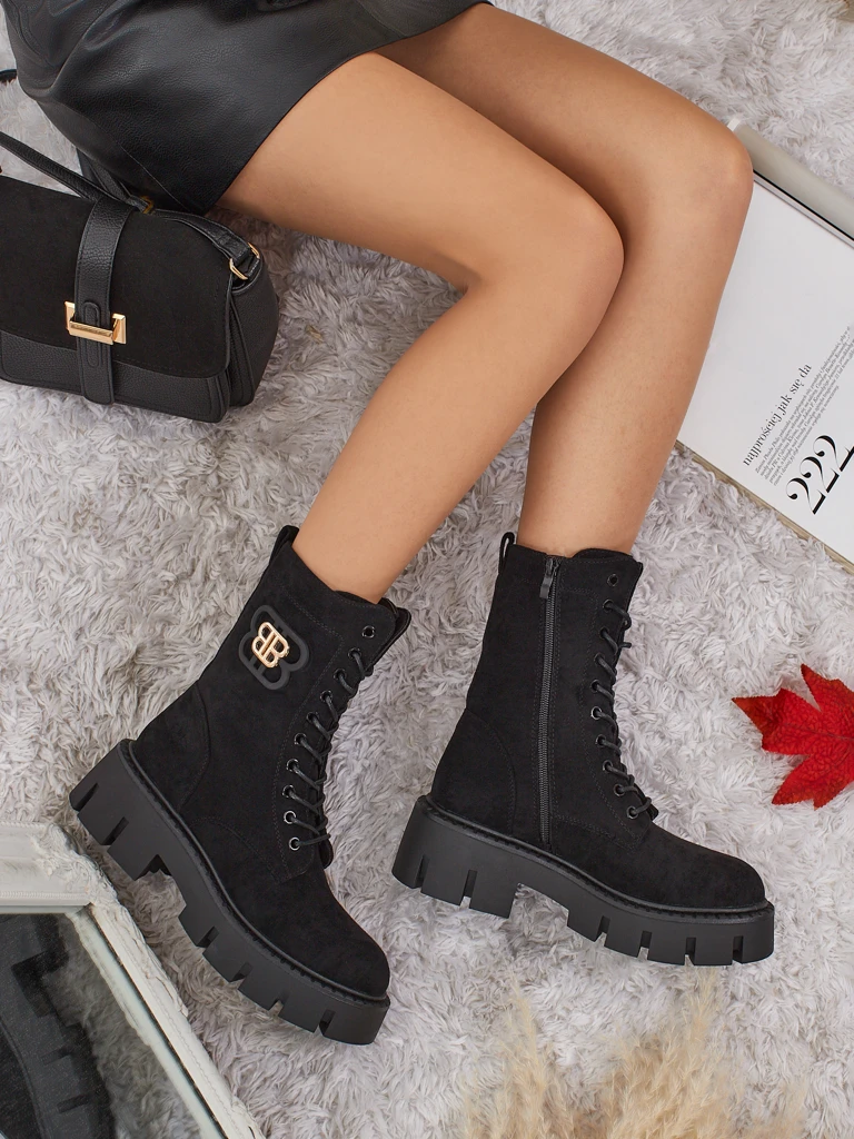 Royalfashion Bottines workwear pour femmes Milloze