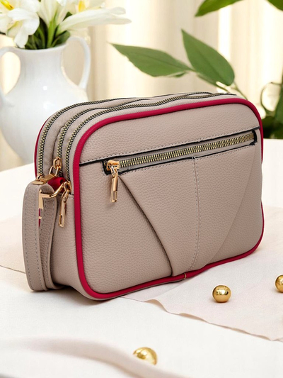 Royalfashion Petit sac à main pour femme en cuir écologique