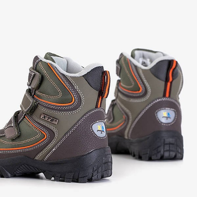Bottes de neige kaki pour garçon Metis - Footwear