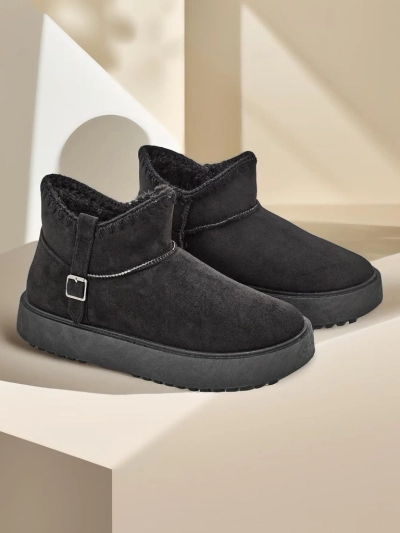 Royalfashion Bottines courtes pour femmes enneigées Ewioz
