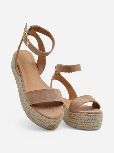 Royalfashion Sandales à plateforme pour femmes Finna