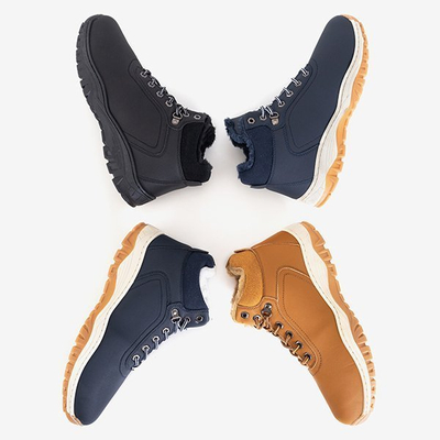 Bottes isolantes bleu marine pour hommes Slavkos - Footwear