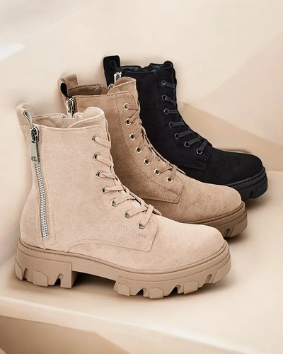 Bottes à lacets pour femmes Royalfashion Rolui