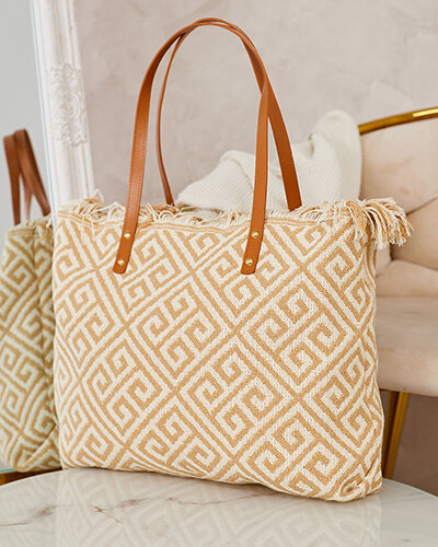 Royalfashion Sac à bandoulière en tissu pour femme