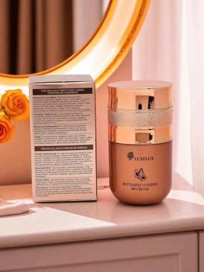 LUXELUX Perseida Butterfly Cushion BB Cream 30g – Fond de teint crème idéal