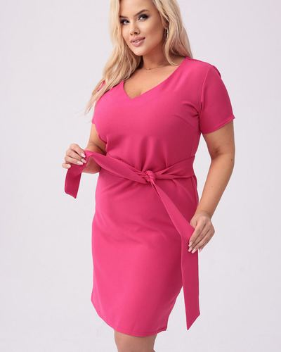 Royalfashion Robe en tissu pour femme PLUS SIZE