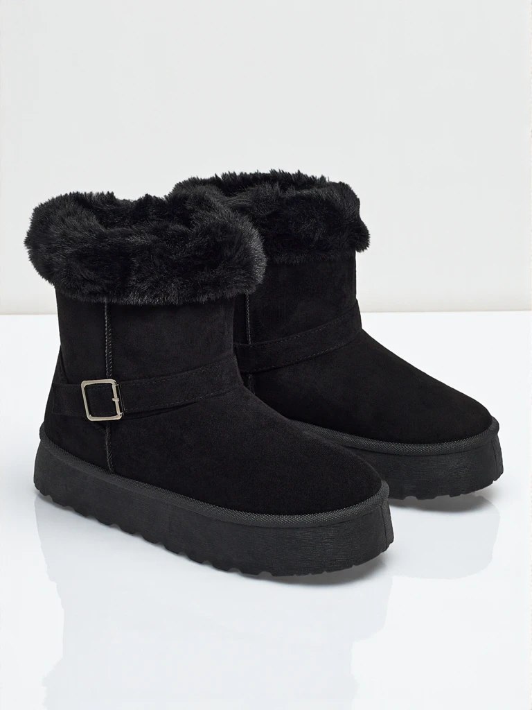 Royalfashion Bottes courtes de style bottes de neige pour femmes Myrelle