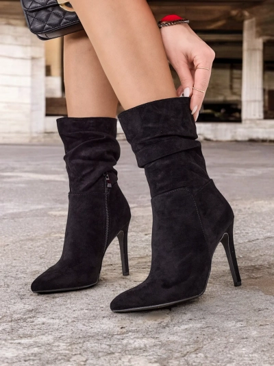 Bottines à talons hauts pour femmes Royalfashion Ledio