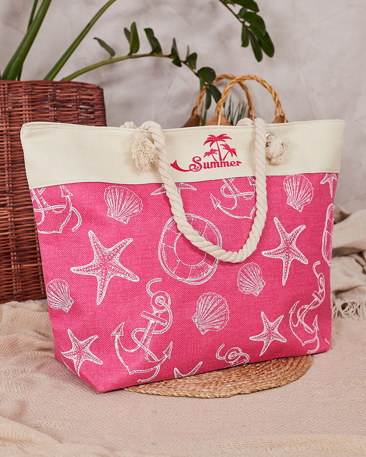 Royalfashion Sac en tissu à motif de vacances pour l'épaule