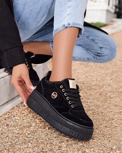Royalfashion Baskets chauffantes pour femme avec fourrure Nozii