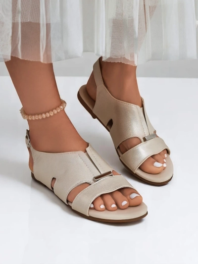 Royalfashion Sandales plates pour femmes Solea Comfort