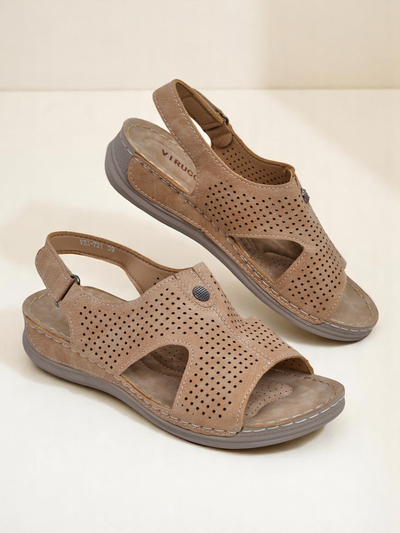 Royalfashion Sandales ajourées pour femmes Leminni