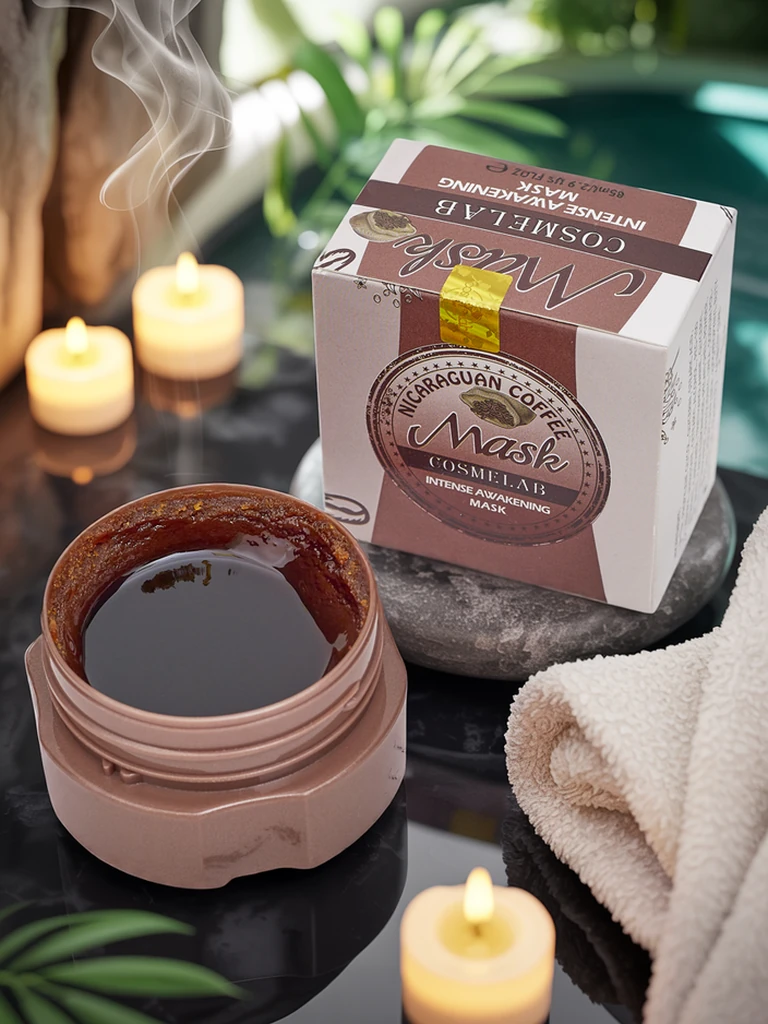 Masque visage au café – hydrate et régénère la peau