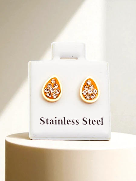 Royalfashion Boucles d’oreilles goutte pour femme