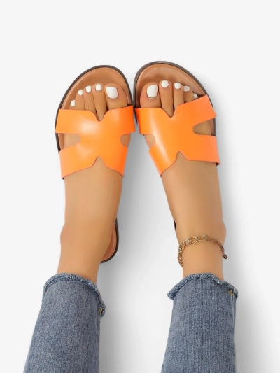 Royalfashion Chaussons à semelles plates pour femmes Evalios