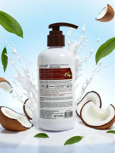 Sadoer Baume corporel à la noix de coco - hydrate et régénère la peau