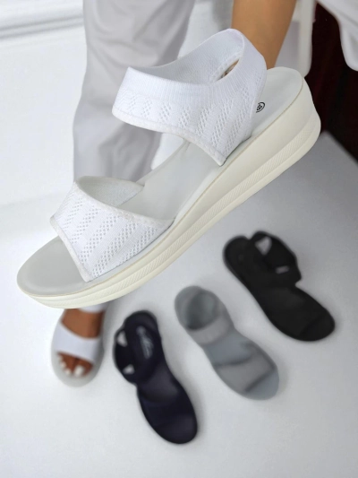 Royalfashion Sandales pour femmes avec une semelle épaisse Viva Flex II