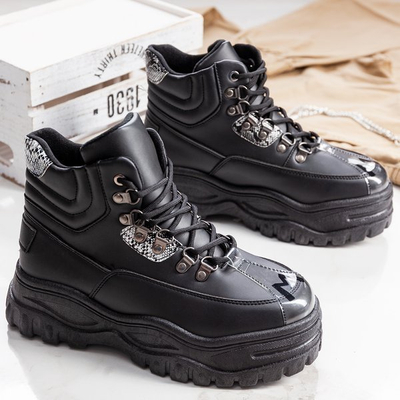 Baskets montantes noires Jean - Footwear 1