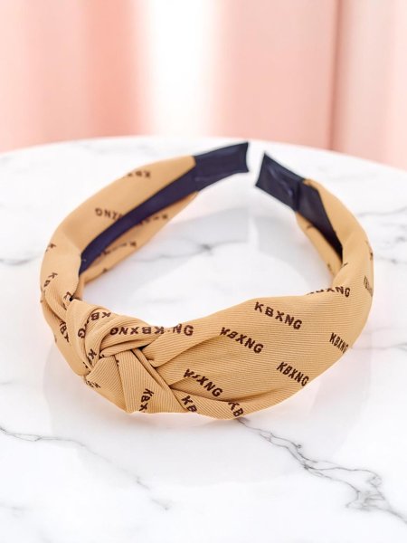 Royalfashion Serre-tête tressé à motif Graphite Boom