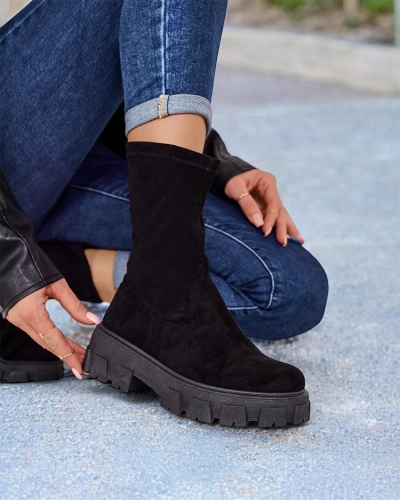 Bottes à plateforme pour femmes Royalfashion Firo